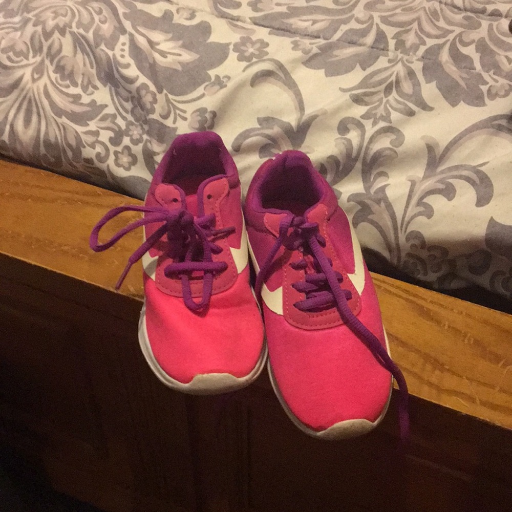 Purple pink and white very comfy size 1